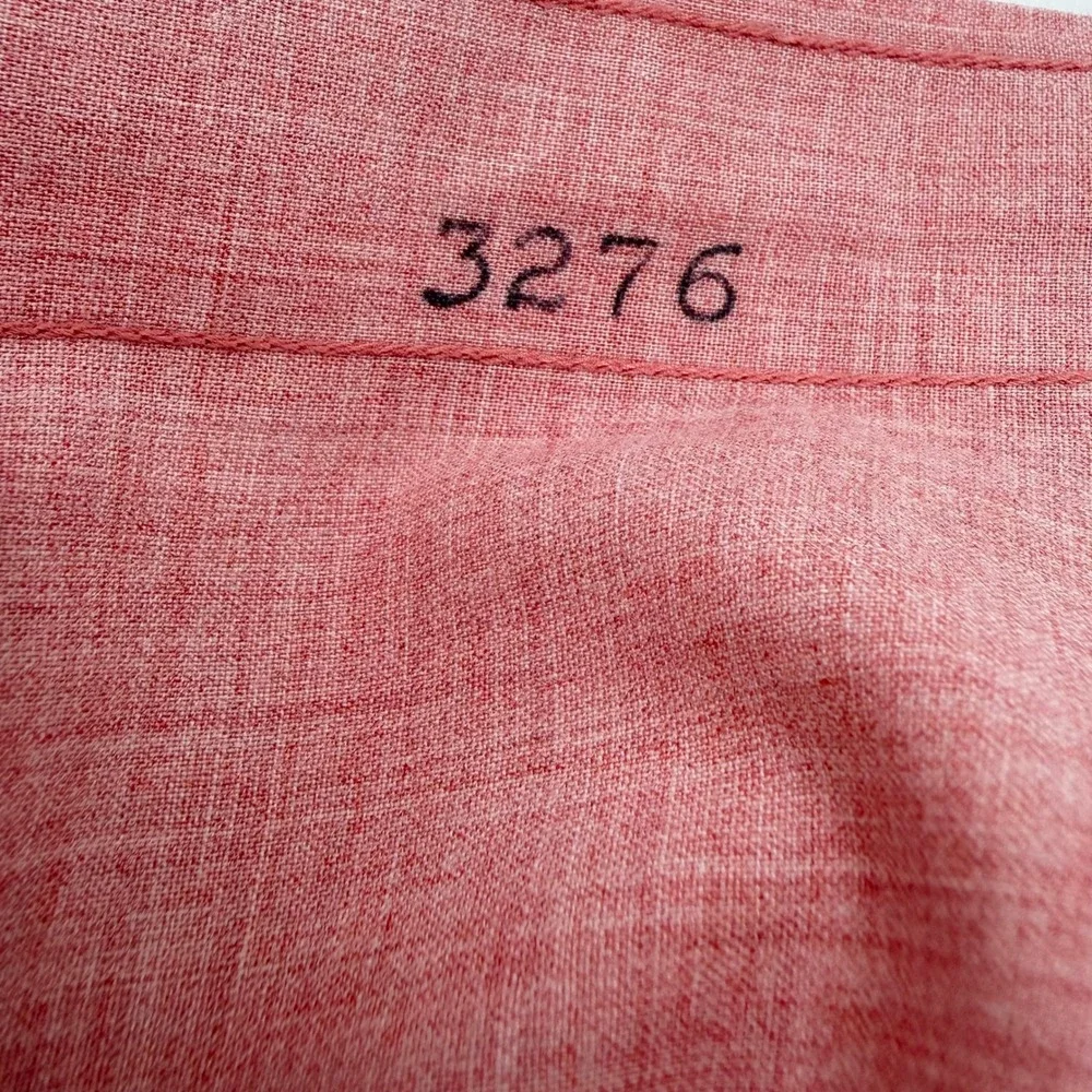 J. Crew Workshirt Mens Medium Pink Excellent Long Sleeve Cotton Button Down